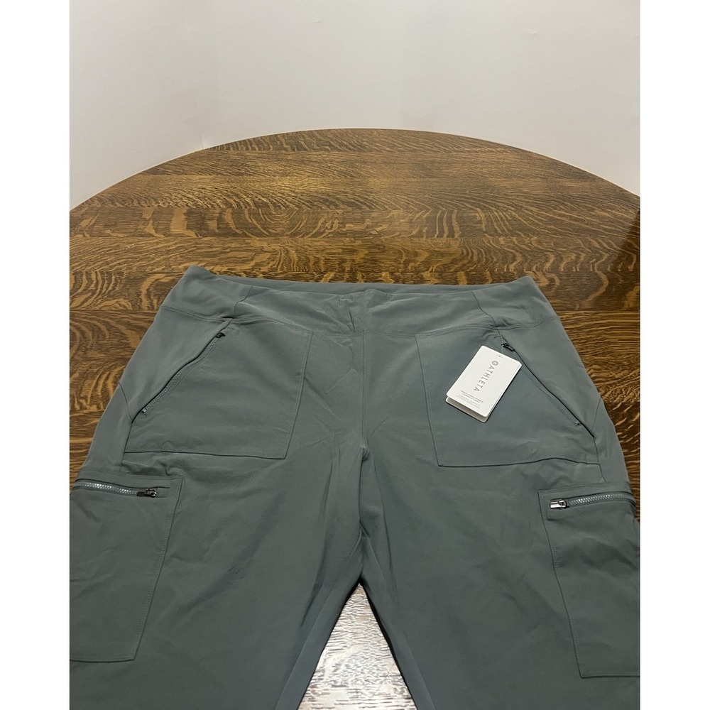 Athleta Headlands Hybrid Cargo II Leggings Womens 26 Olive NWT Plus